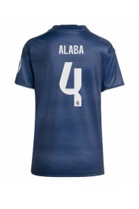 Fotbalové Dres Real Madrid David Alaba #4 Dámské Venkovní Oblečení 2025-26 Krátký Rukáv